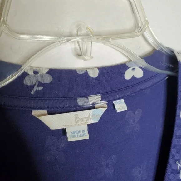 boden blue wrap dress Navy Boden Dress X-Small / Navy main image 1